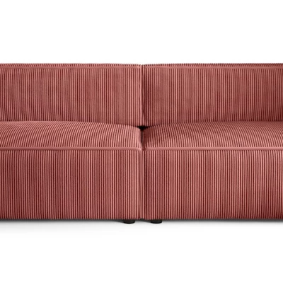 Rozkládací pohovka RADANA - tmavě růžová