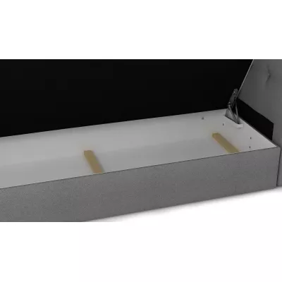 Boxspringová postel s úložným prostorem MARLEN COMFORT - 120x200, šedá / béžová