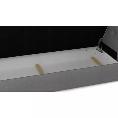 Boxspringová postel s úložným prostorem SISI COMFORT - 180x200, světle šedá / šedá