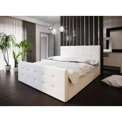 Boxspringová manželská postel VASILISA COMFORT 1 - 200x200, béžová