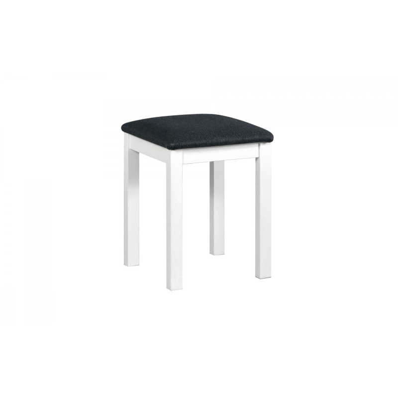 VÝPRODEJ - Jídelní stolička VINCENC 2 - bílá / vzorovaná