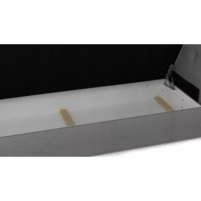 Manželská postel s úložným prostorem KATRIN - 200x200, hořčicová