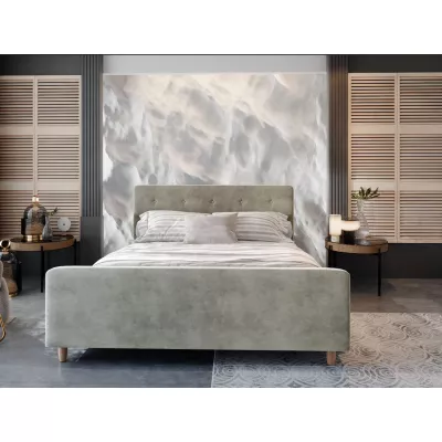 Manželská postel s úložným prostorem NESSIE - 160x200, béžová