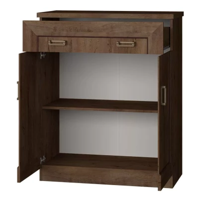 Vysoká komoda GIADA - dub lefkas