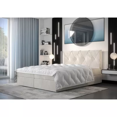 Hotelová postel s úložným prostorem LILIEN COMFORT - 120x200, béžová