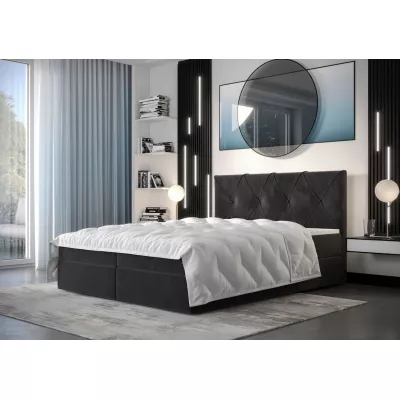 Hotelová postel s úložným prostorem LILIEN COMFORT - 180x200, světlá grafitová