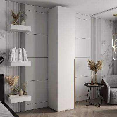 Předsíňová skříň SAVELA 1 - 50 cm, bílá