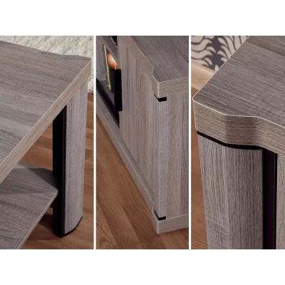 Prostorná komoda AIRA - dub sonoma