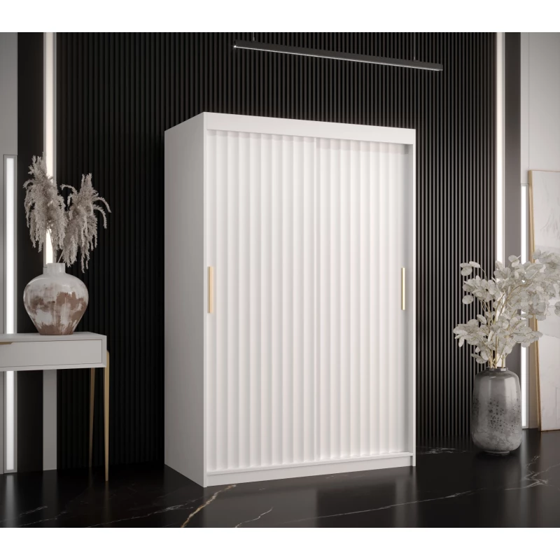 Šatní skříň RADKIN 1 - šířka 120 cm, bílá