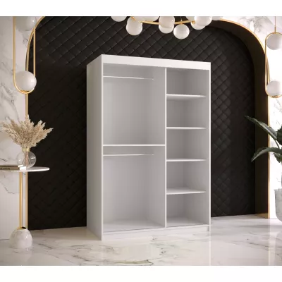 Šatní skříň RADKIN 1 - šířka 120 cm, bílá