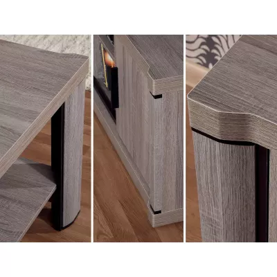 PC stolek AIRA - dub lanýž