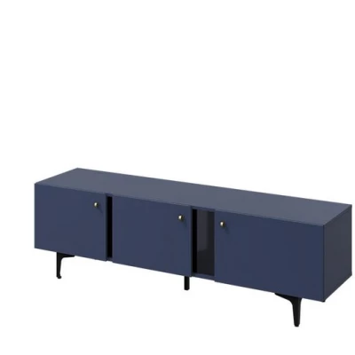 Televizní stolek CYAN - modrý