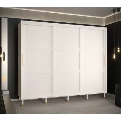 Šatní skříň SHAILA 7 - 250 cm, bílá