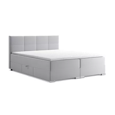 Manželská postel ZORKA 1 - 160x200, šedá + topper