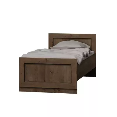 Jednolůžková postel GIADA - 90x200, dub lefkas