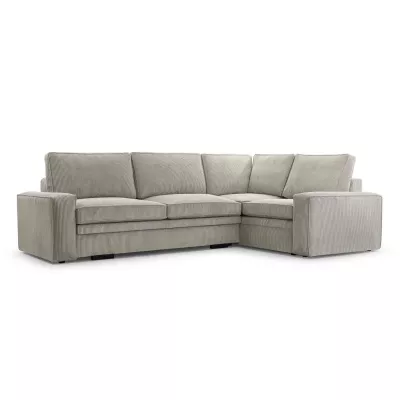 Rozkládací sedací souprava ALICA - béžová, pravá