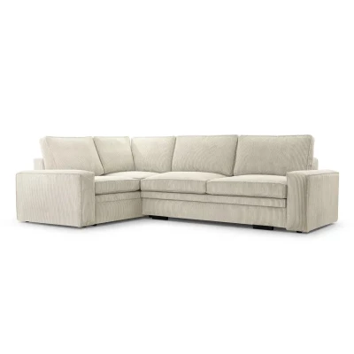 Rozkládací sedací souprava ALICA - písková, levá