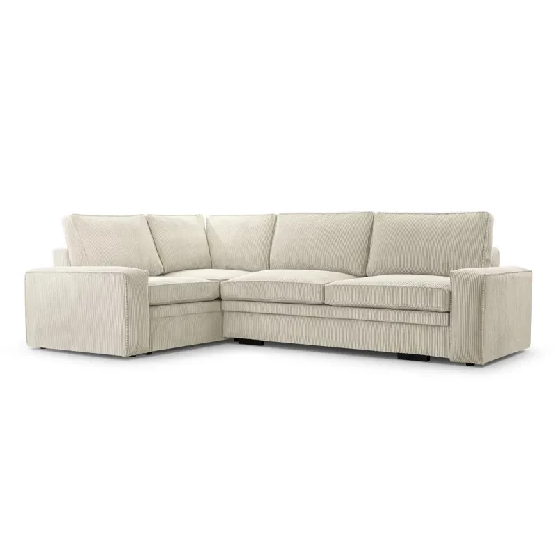 Rozkládací sedací souprava ALICA - písková, levá