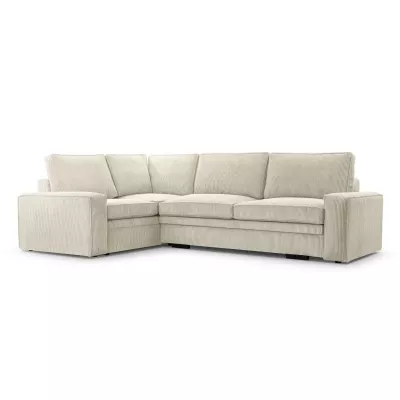 Rozkládací sedací souprava ALICA - písková, levá