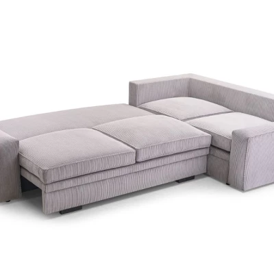 Rozkládací sedací souprava ALICA - černá, pravá