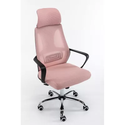Židle do kanceláře GERMO - růžová