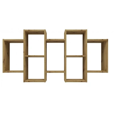 Nástěnný regál INDREK - dub artisan