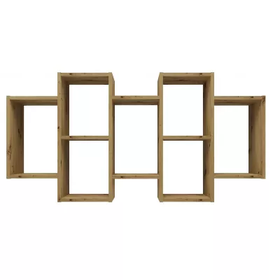 Nástěnný regál INDREK - dub artisan