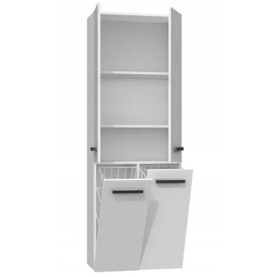 Koupelnová skříňka VALDUR 2 - lesklá bílá