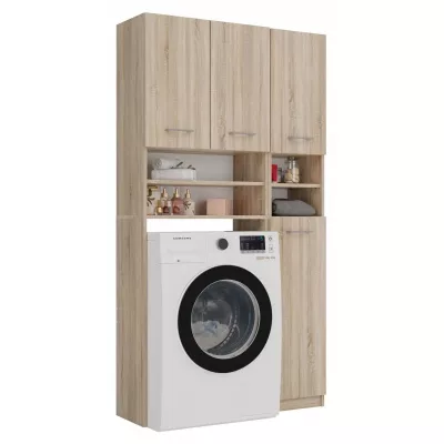 Koupelnová skříňka nad pračku RISTO 1 - dub sonoma