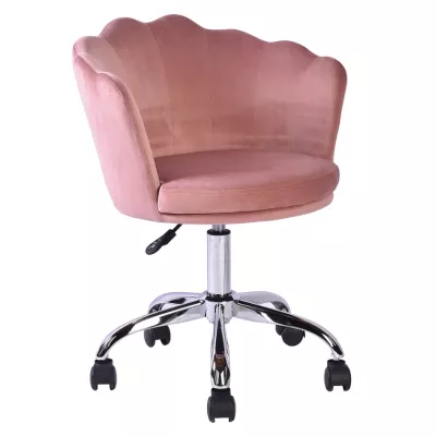 Otočná židle VITALIA - růžová