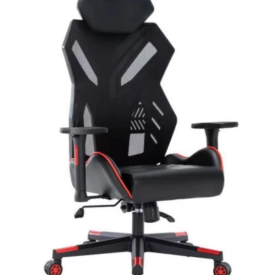 Herní židle DAMARIS - černá / červená