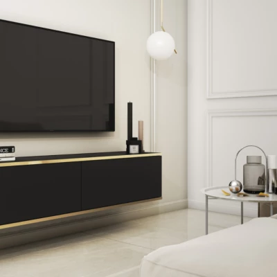 Televizní stolek ELON 1 - černý