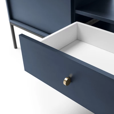 Televizní stolek ORFEA - tmavě modrý