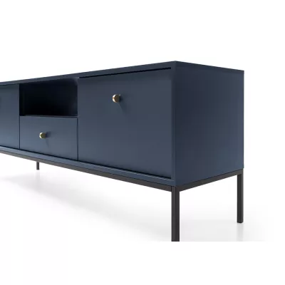 Televizní stolek ORFEA - tmavě modrý