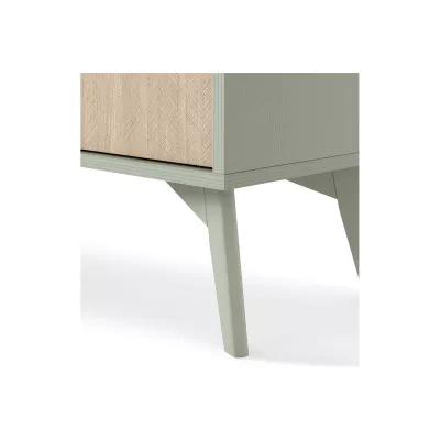 Noční stolek MEDEA - eukalyptus / jedle