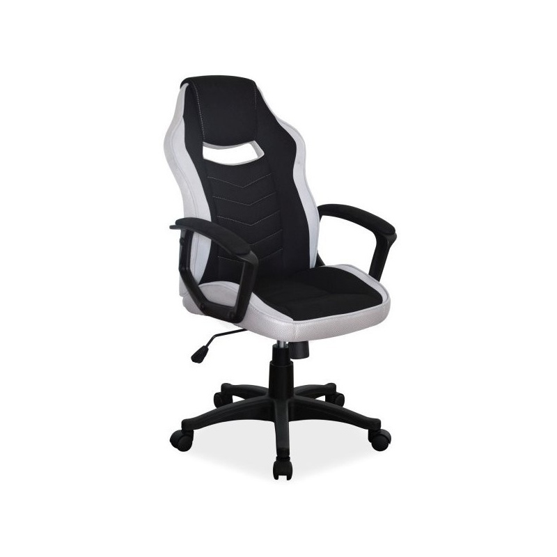VÝPRODEJ - Kancelářská židle ELIDA - černá / šedá