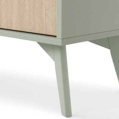 Komoda s šuplíky MEDEA - eukalyptus / jedle