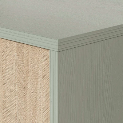 Komoda s šuplíky MEDEA - eukalyptus / jedle