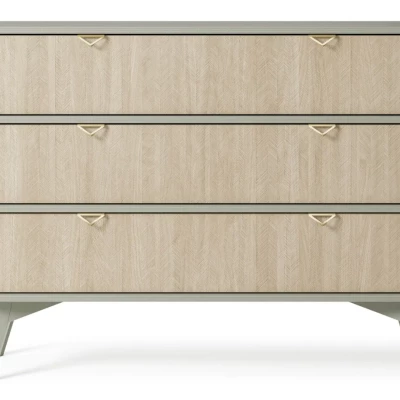 Komoda s šuplíky MEDEA - eukalyptus / jedle