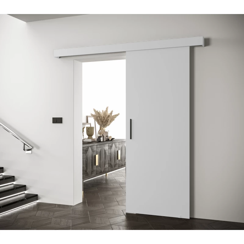 Posuvné dveře SALOME 1 - bílé / černý úchyt
