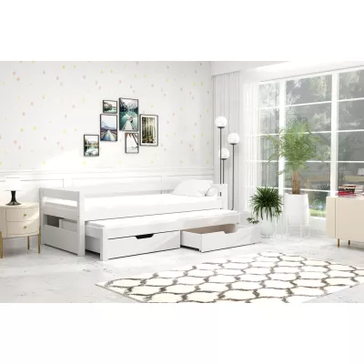 Dětská postel TAIGA - 90x200, bílá