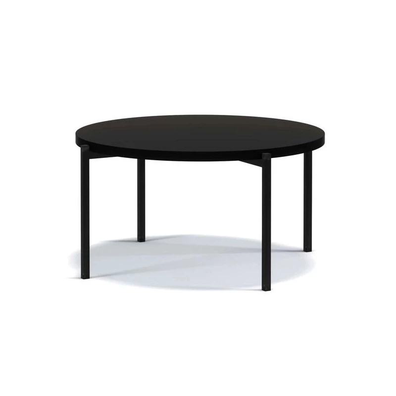 Kulatý konferenční stolek VILEM 1 - černý