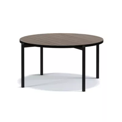 Kulatý konferenční stolek VILEM 1 - hnědý