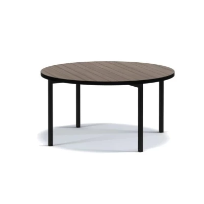 Kulatý konferenční stolek VILEM 2 - hnědý