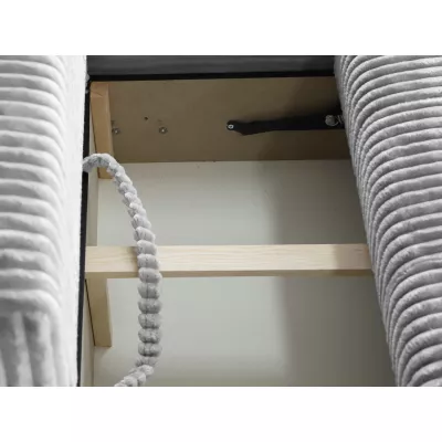 Rohová rozkládací sedačka OLLIONA - béžová