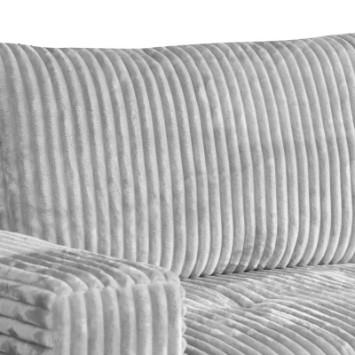 Rohová rozkládací sedačka OLLIONA - béžová