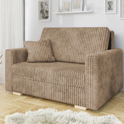 Dvoumístná rozkládací pohovka PENN 1 - béžová