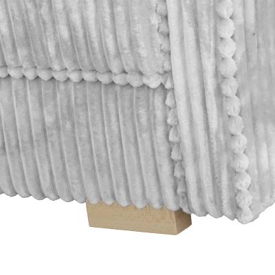 Dvoumístná rozkládací pohovka PENN 1 - šedá