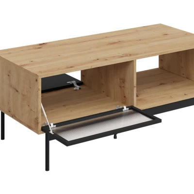 Konferenční stolek MIO - dub artisan / černý