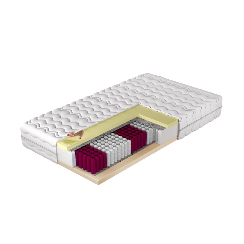 Pružinová antialergická matrace 90x200 ABILENE